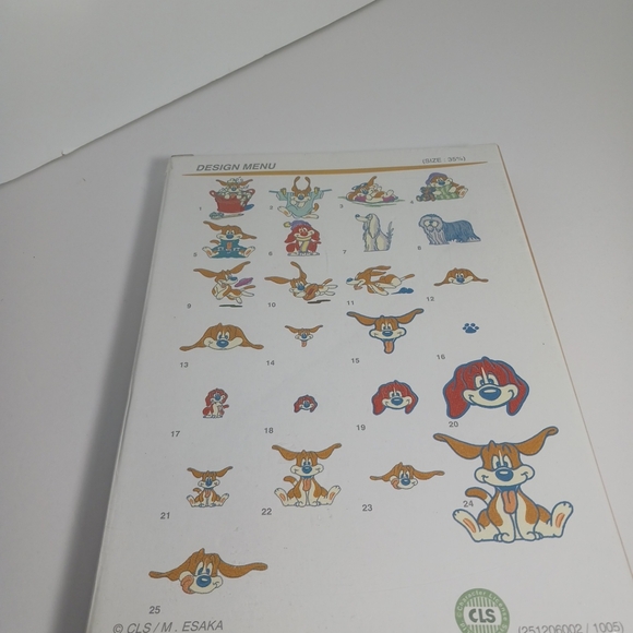 Puck & Friends Embroidery Designs Janome Sewing Machines Dog 25 Designs - Picture 2 of 7